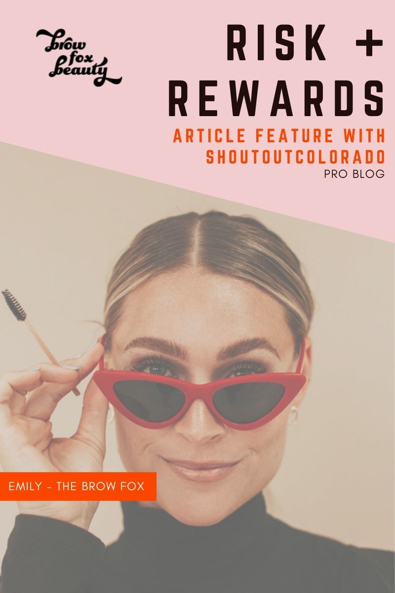 Risk and Reward - Article feature with ShoutoutColorado!