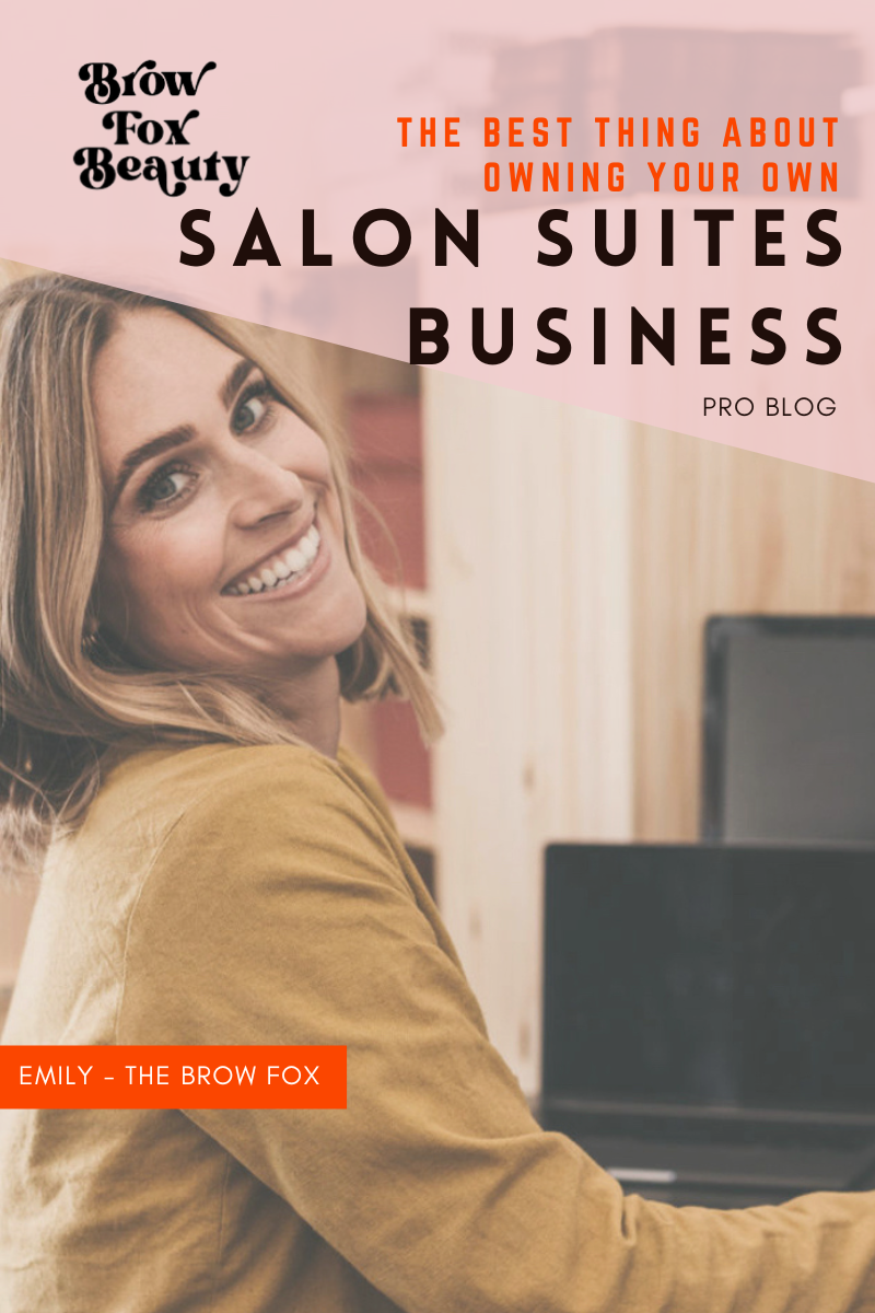 Best thing about owning a salon suites business
